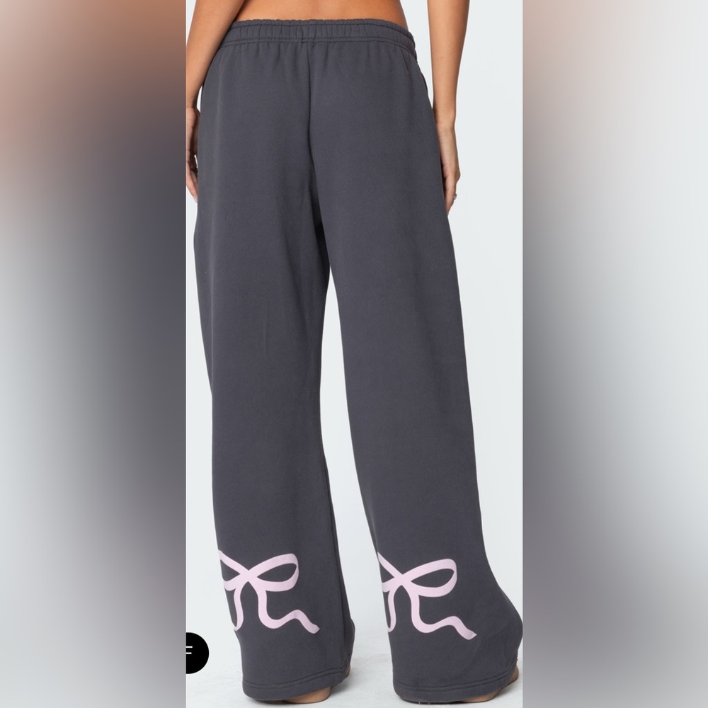 edikted bonney bow sweatpants!